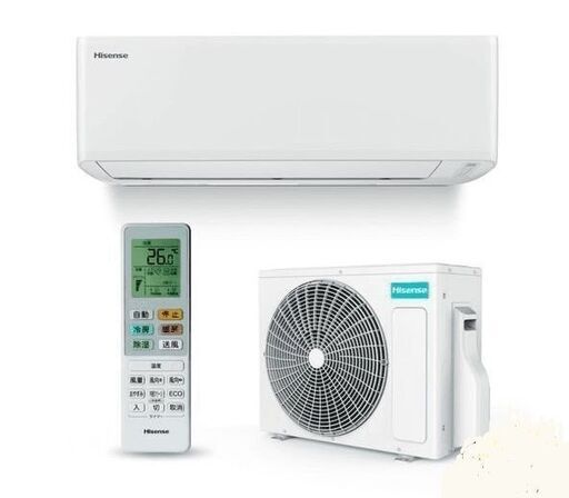 ハイセンス・HA-S28E　・新品未開封10畳用2022年製冷暖房エアコン・工事費込49800円の良心的価格・標準工事料金セット・10畳用でこの価格はメッタに無いと思います
