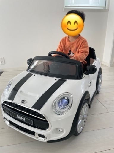 【譲り先決定しました】美品！ミニクーパー　電動乗用カー ラジコン　おもちゃ　結婚式　リングボーイ