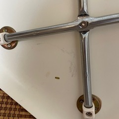 値下げ‼️ホワイト椅子。一脚❣️の画像