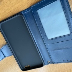 未使用品　iPhone6または6s ケース　手帳　iPhoneケース　ネイビーの画像