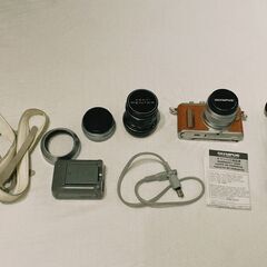 オリンパス｜OLYMPUS  PEN E-PL8　ミラーレス一眼カメラ　14-42mm EZレンズキットの画像