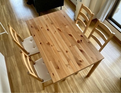 【美品】IKEA ダイニングテーブルセット