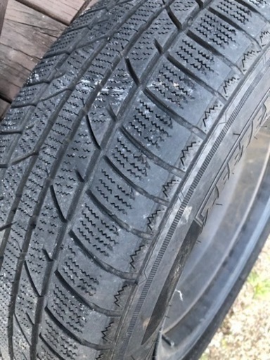最終値下げ　verthandi 15インチ社外ホイール4本　スタッドレスタイヤ付き