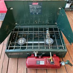 決まりました：キャンプ、防災用ツーバーナー