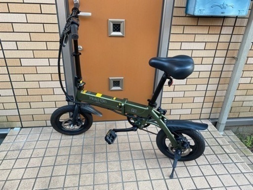 電動折りたたみ自転車　Hold On Q1J