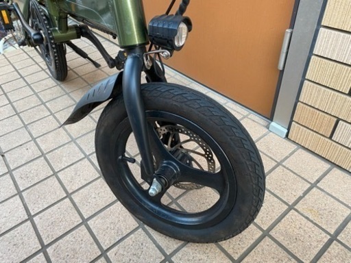 電動折りたたみ自転車　Hold On Q1J
