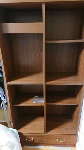 【お引渡し決定】背の高い本棚 中古品　大きな傷なし