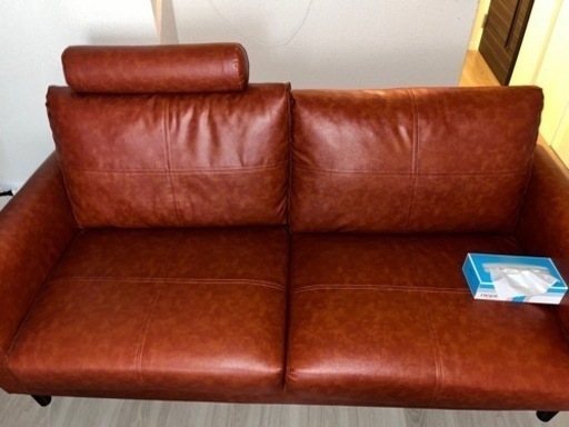 元値7万‼️高級皮ソファ