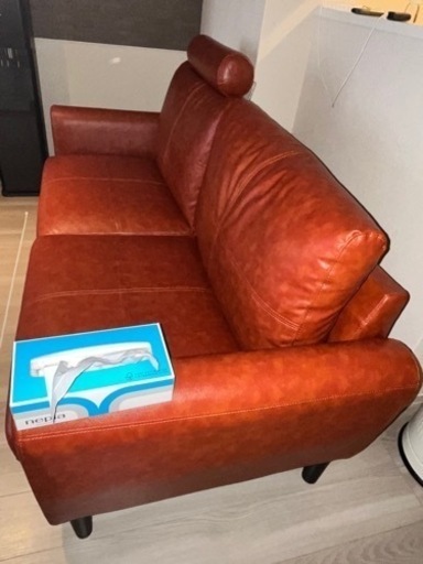 元値7万‼️高級皮ソファ