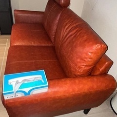 元値7万‼️高級皮ソファ
