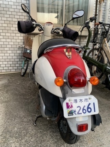 ホンダ　スクーピー自賠責令9年7月付き　ヘルメート付き