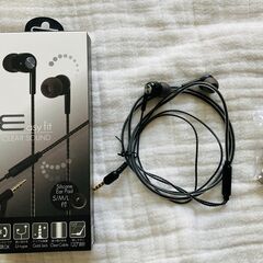 iPhone/スマートフォン用ステレオイヤホンマイク　3.5φ ...
