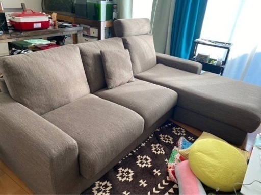 ニトリ　カウチソファ3人がけ
