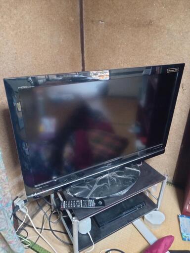 【取引先決定しました】37型テレビ　台とDVDプレーヤーセットOK　郵送可