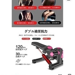 踏み台昇降機　ステッパーの画像