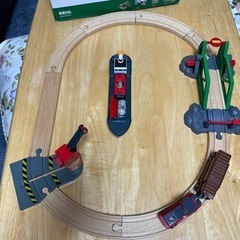 ((決まりました)船　レーン　走るおもちゃ　BRIOの画像