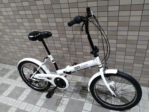 美車❗20インチ6段変速折りたたみ自転車