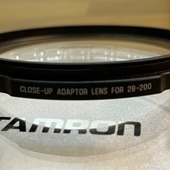 TAMRON  tamron タムロン　レンズフィルターの画像