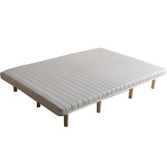 セミダブルサイズの脚付きマットレス(無料)