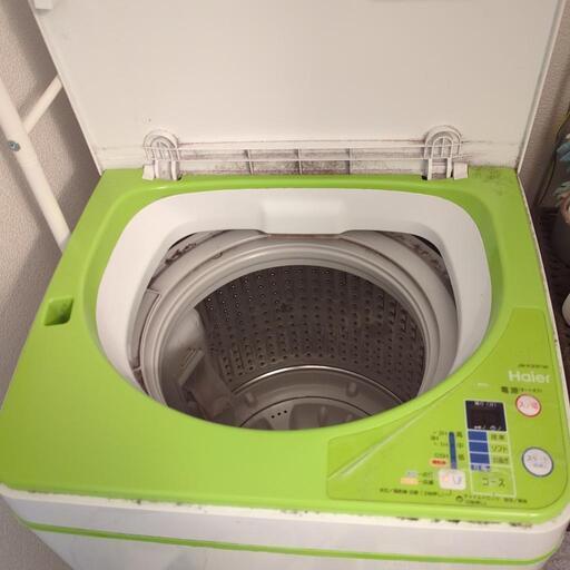 haier 一人暮らし用 洗濯機 都内引取限定
