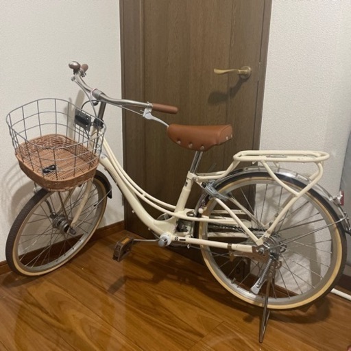 【決定致しました】子ども用自転車　アンティークホワイト　女の子20インチ