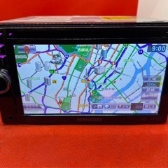 KENWOOD 簡単操作　MDV-434DT  フルセグ　新品バックカメラ付き あ-4