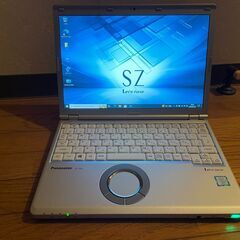 ㉓【第7世代i5、SSD、カメラ】パナソニック レッツノートSZ6 i5/8GB/SSD256GB/12.1インチ液晶