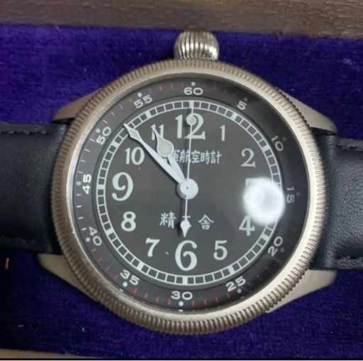 【桐箱入】精工舎「航空海軍時計」復刻版