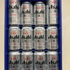 アサヒビール　350ml×10本　500ml×2本　ギフトセット　ASAHIの画像