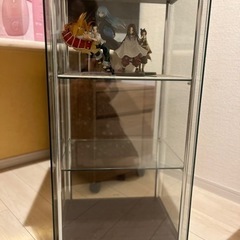 美品★ガラスのコレクションケースの画像