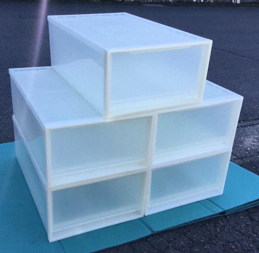 美品◉無印良品・衣装ケース・5個セット※バラ売りは1個880円