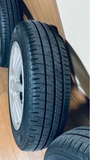 ダイハツムーブla100sアルミタイヤセット