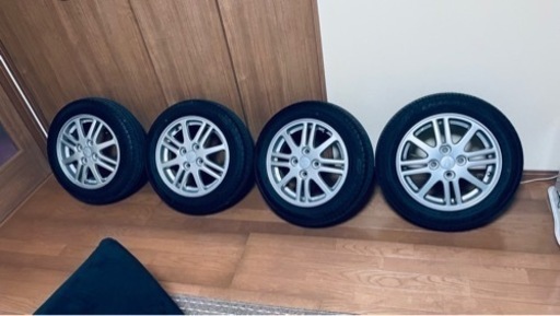 ダイハツムーブla100sアルミタイヤセット