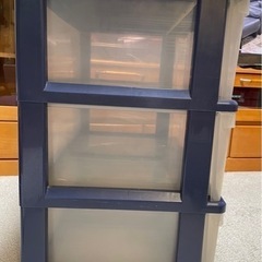 【決まりました】3段収納ケース（キャスター無し）の画像