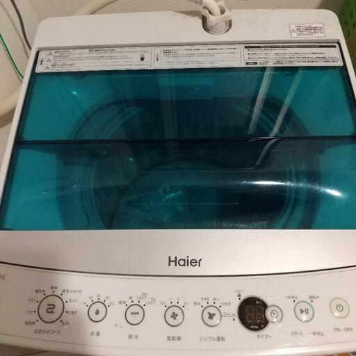 Haier製洗濯機 JW-C70A(W)