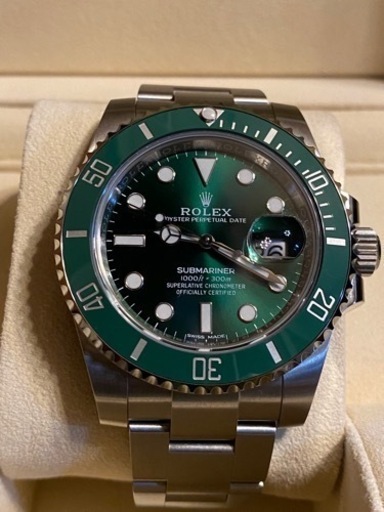 ロレックス　Rolex サブマリーナ　緑サブ　116610LV 極美品