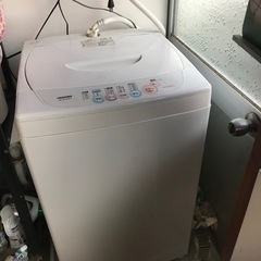 東芝の洗濯機　動作問題ない！の画像