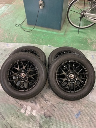 BRIDGESTONE 15インチDOSホイール付　夏タイヤ
