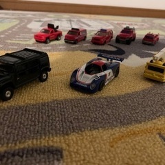受渡完了）ミニカー　8台　スポーツカー　消防車　他　消毒済み　検索用→ トミカの画像