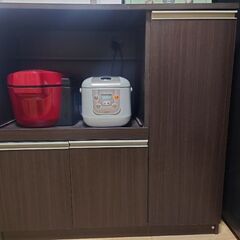 【決まりました】レンジ台（ブラウン）