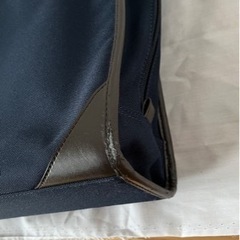 無印良品　ビジネスバッグ　ネイビーの画像