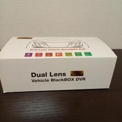 ドライブレコーダー 未使用品　前後カメラ 　の画像