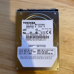 HDD　120GB