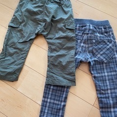 H&M 長ズボン　パンツ　80cm 2点セット　まとめ売りの画像