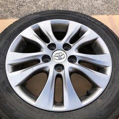 【値下げ】トヨタ　70ヴォクシー　純正ホイール2本　スタッドレス付きの画像