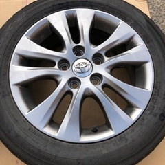 【値下げ】トヨタ　70ヴォクシー　純正ホイール2本　スタッドレス付きの画像