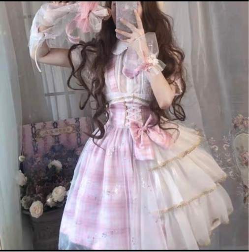 新品Mサイズ　桜ノ恋アイドル系ロリータ ワンピース