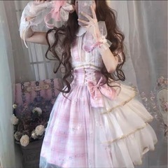新品Mサイズ　桜ノ恋アイドル系ロリータ ワンピースの画像