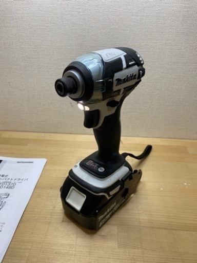 中古 マキタ　TD148D 18V インパクトドライバ　白