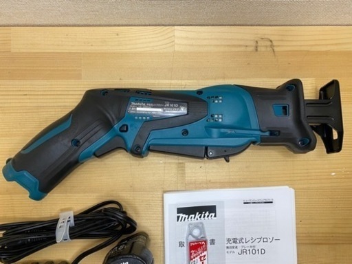 中古 マキタ　JR101D 充電式 レシプロソー　セット